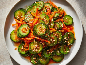 Огурцы с приправой по-корейски