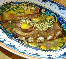 Ребрышки ягненка в пряном лимонном маринаде