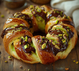 Домашняя плетенка с дубайским шоколадом