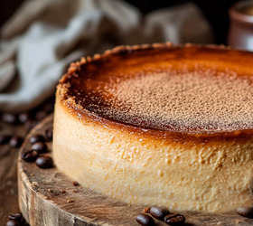 Кофейный чизкейк "Сан-себастьян"