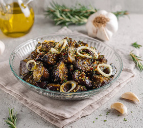 Салат из баклажанов