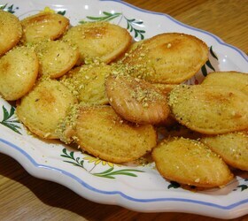 Мадленки с апельсином, шафраном и медом